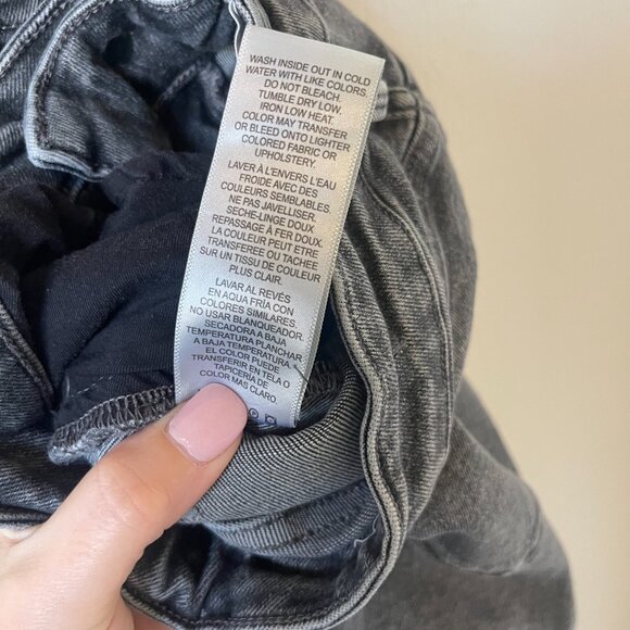 Women's Grey FRAME Le One Skinny Denim - 2 - Picture 6 of 6